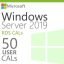 Pacote 50 User CALs Windows Server 2019